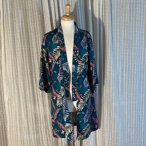 Vancouver designed Ameli cute print short Kimono style jacket/cover